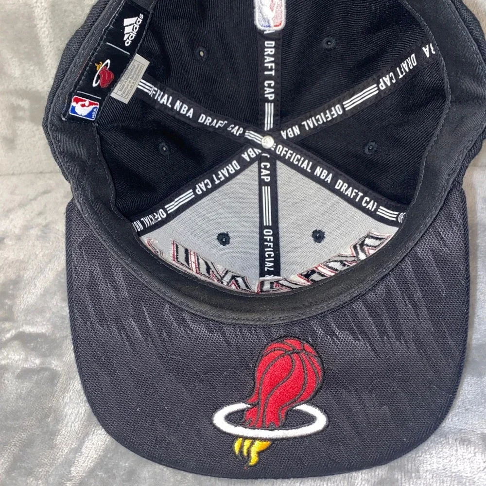 Miami Heat NBA Adidas 2013 Draft Cap One Size Fits‎ All